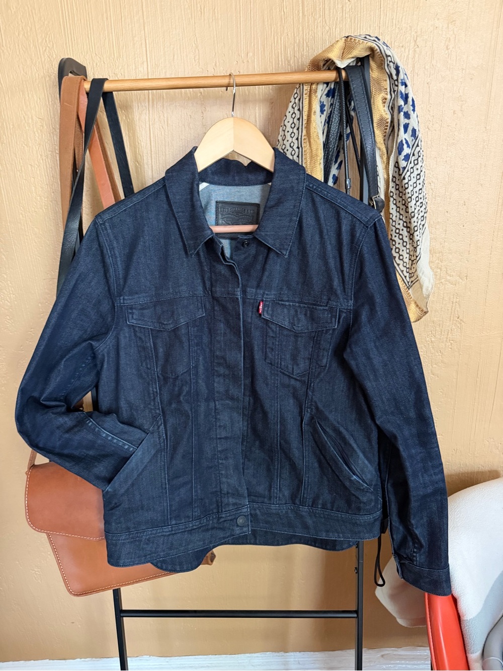 Levi’s Denim Jacket - Women’s Trucker Commuter with reflectors